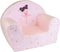 FUN HOUSE Dancer Ballerina Club fauteuil - B.52 x D.33 x H.42 cm - Voor kinderen gegarandeerd Franse afkomst