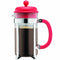 Bodum Caffettiera - Cafetiere 1 Liter - 8 Kops - Rood