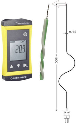 Greisinger G1200-GTF300 Temperatuurmeter -65 - 1200 °C