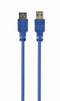 Gembird CCP-USB3-AMAF-6 - USB 3.0 kabel - 600 Mbps data-overdracht - Blauw
