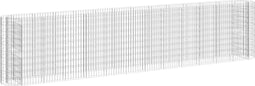 vidaXL - Gabion - plantenbak - verhoogd - 470x50x100 - cm - gegalvaniseerd - ijzer