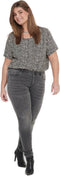 ONLY CARMAKOMA Caraugusta Life HW SK DNN BJ312 Dames Jeans Skinny - High waist - Stretchy - Maat 48