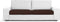 Bankbedekking Eysa BRONX Bruin 60 x 15 x 55 cm