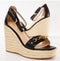 Guess Wendy - Sleehakken - Gouden details - Zwart