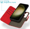 iMoshion Hoesje Geschikt voor Samsung Galaxy S24 Hoesje Met Pasjeshouder - iMoshion Uitneembare 2-in-1 Luxe Bookcase - Rood