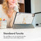 imoshion Tablet Hoes Geschikt voor Samsung Galaxy Tab A9 Plus - imoshion Design Trifold Bookcase - Meerkleurig /White Marble