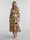 PIECES PCBARRY APRIL - Blousejurk - Knoopdetail - Riem in de taille - Maat L
