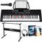 Finesse® New Orleans Lights - Keyboard Piano - 61 Toetsen - Toetsverlichting - Statief & Accessoires