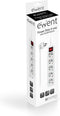 Stopcontactenstrip 5 Tomas met Interruptor Ewent EW3916 Schuko (1,5 m)