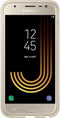Samsung Galaxy J3 (2017) - Soft Case - Krasbestendig Schokbestendig - Goud