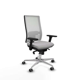 Bureaustoel Piqueras y Crespo 3D086G0 Lichtgrijs