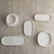 Bidasoa Elite - Eetbord - Keramisch 16,5 x 16,5 x 1,7 cm - Wit (8 Stuks)