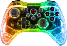 Konix Crystal - Gamepad - D-pad Home-knop Macroknop Turboknop - Transparant