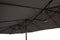 Lifa Garden Dubbele Parasol 450x265x240 cm Antraciet met Hoes UV50+