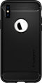 Spigen Armor case beschermhoesje schokbestendig iPhone X XS - Zwart