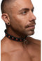 XR - STRICT - RED STONES CHOKER NECKLACE WITH RING