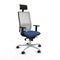 Bureaustoel Piqueras y Crespo 1D086N1 Marineblauw