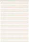 vidaXL - Zebra - rolgordijn - 95x150 - cm - stofbreedte - 90,9 - cm - marmerbeige