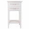 Nachtkastje Alexandra House Living Wit 26 x 69 x 37 cm