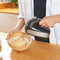 BLACK+DECKER handmixer - 500W - 5 snelheden + turbofunctie - Zwart Zilver