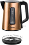 Bestron AWK1000CO - Waterkoker - 1,7L 2200W 360° draaibaar - Koper
