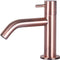 Differnz Wastafelkraan Gebogen - Toiletkraan Koud Water - 13.8 cm Hoog - Rood Koper