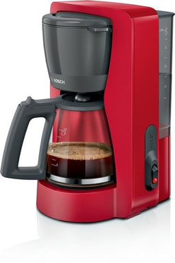Bosch TKA2M114 - Koffiezetapparaat - Uitneembaar waterreservoir en warmhoudfunctie - Rood