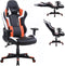Gamestoel Tornado bureaustoel - ergonomisch verstelbaar - racing gaming stoel - zwart oranje