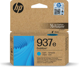 HP 937e EvoMore - Originele inktcartridge - Cyaan