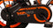 Volare Thombike - Kinderfiets - 12 inch - Jongens - Twee handremmen - Zwart Oranje