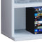 Vcm CD DVD kast open vakkenkast Megosa mini wit
