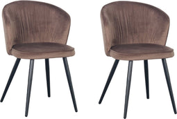 Pole to Pole - River stoel - Brons - Set van 2