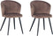 Pole to Pole - River stoel - Brons - Set van 2