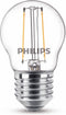 Philips Lighting 76425800 LED-lamp Energielabel F (A - G) E27 Kogel 1.4 W = 15 W Warmwit (Ø x l) 4.5 cm x 7.8 cm 1 stuk(s)