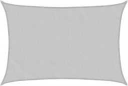 vidaXL - Zonnezeil - 3,5x2,5 - m - 100% - polyester - oxford - lichtgrijs