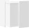 vidaXL - Kattenbakkast - 42x42x51 - cm - bewerkt - hout - wit