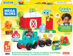 MEGA Bloks Green Town Grow & Protect Farm - 52 grote bouwstenen