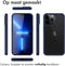 Accezz Hoesje Geschikt voor iPhone 13 Pro Hoesje - Accezz 360° Full Protective Cover - Donkerblauw