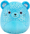 Squishmallows Sarge - Pluche - 30cm - Blauwe Jaguar met Iridescent Spots