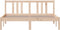 vidaXL - Bedframe - zonder - matras - massief - hout - 140x200 - cm