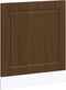vidaXL - Vaatwaspaneel - Porto - 60x1,5x67 - cm - bewerkt - hout - bruin - eikenkleur