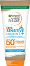 Garnier Ambre Solaire Sensitive Expert Kids Beschermende Melk SPF 50+ - Hypoallergene Zonnebrand voor de Kinderhuid met Ceramide Protect - 175ml