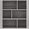 vidaXL - Dressoir - 80x30x80 - cm - bewerkt - hout - grijs - sonoma - eikenkleurig