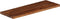 vidaXL - Tafelblad - rechthoekig - 70x20x2,5 - cm - massief - gerecycled - hout