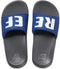 Reef Kids One Slide - Badslipper - Lichtgewicht en ecologisch - Grijs/Blauw - Maat 31/32