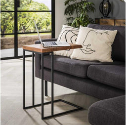 Laptoptafel Timber Acacia - Naturel | Meubelplaats