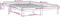 vidaXL - Bedframe - massief - grenenhout - 150x200 - cm