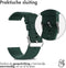 imoshion Siliconen bandje - Universeel 22 mm aansluiting - Teal
