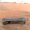 Keycabins Multitool Sleutelhouder - Key Organizer tot en met 12 Sleutels - Keychain Sleutelhanger met Bieropener - Aluminium - Grijs