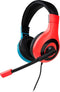 Big Ben - SWITCHHEADSETV1R+B - Stereo Gaming Headset - 40 mm speakers - Neon Rood/Blauw